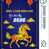 File Thiết Kế Vector Đa Ứng Dụng poster năm mới 2026