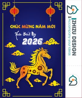 File Thiết Kế Vector Đa Ứng Dụng poster năm mới 2026