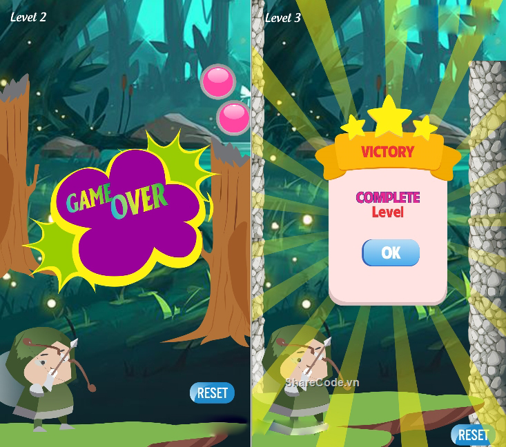 Source game HTML5 dễ chỉnh sửa, sửa trên phần mềm Contruct 2 hoặc 3. Các nhà phát triển game có thể chỉnh sửa và phát triển... Game dành cho thiếu nhi.