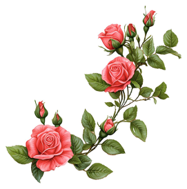 Hoa Hồng - Rose PNG